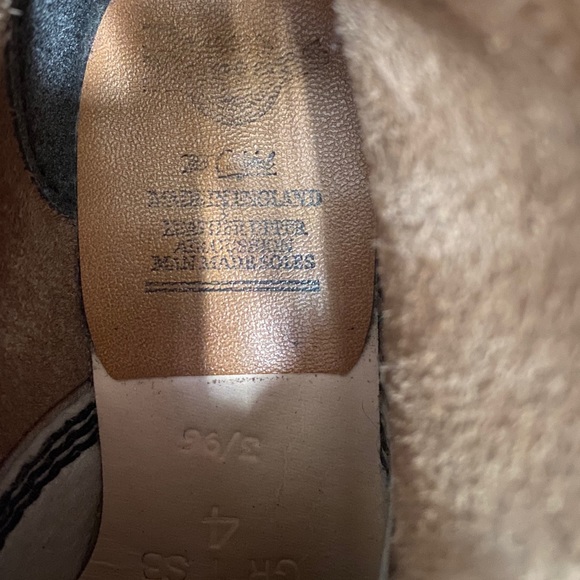 Vintage 1919 Doc Martens steel toe 10 eyelet boots size 6 - Picture 10 of 11